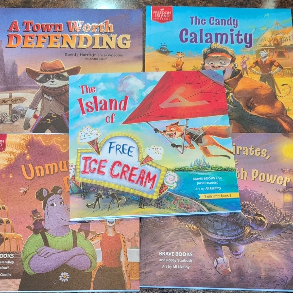 Brave Books Freedom Island Book Bundle